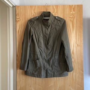 Zara army green light weight jacket